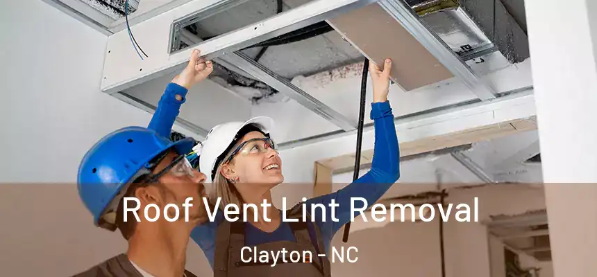  Roof Vent Lint Removal Clayton - NC